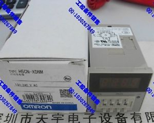 New OMRON Timer H5CN-XDNM ( H5CNXDNM ) 100-240VAC