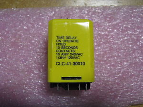 POTTER & BRUMFIELD TIME DELAY RELAY #  CLC-41-30010 NSN: 5945-00-984-6840