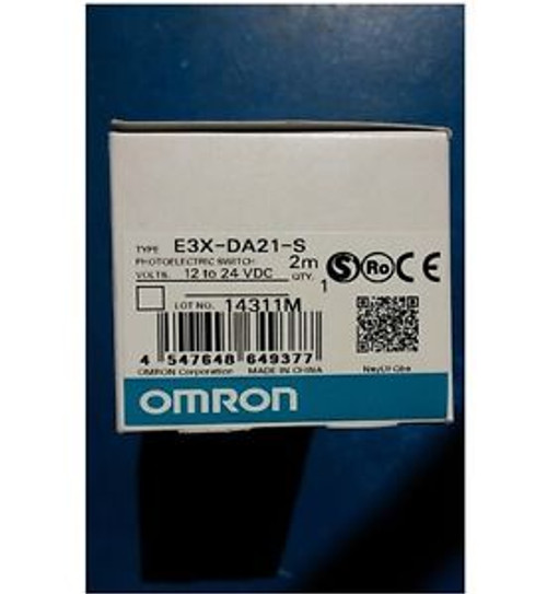 New Omron Photoelectric Switch E3X-DA21-S 12-24CDC