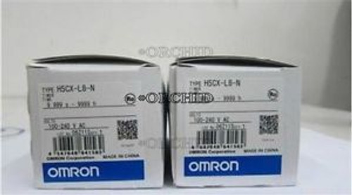 Omron Digital Timer H5CX-L8-N 100-240VAC new in box