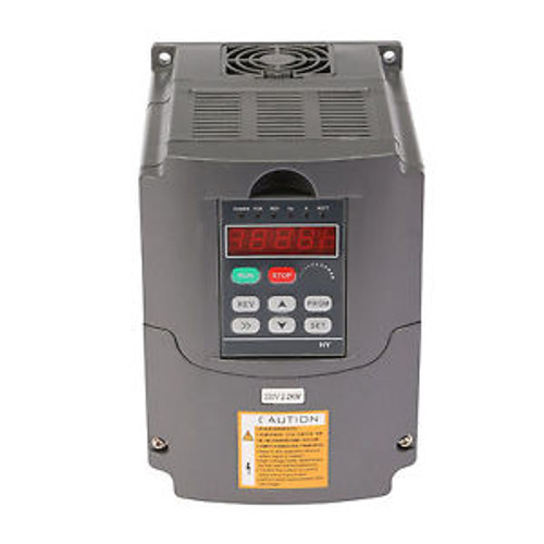 2.2KW 3HP VFD DRIVE INVERTER RATTING LOAD CAPABILIITY COMPETELY SOUNDL BRAND NEW