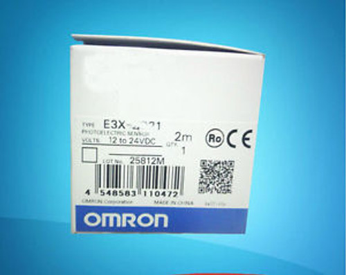 NEW OMRON PhotoElectric Switch E3X-ZD21 12-24VDC