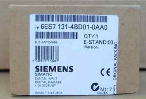 New SIEMENS Digital Input Module 6ES7 131-4BD01-0AA0