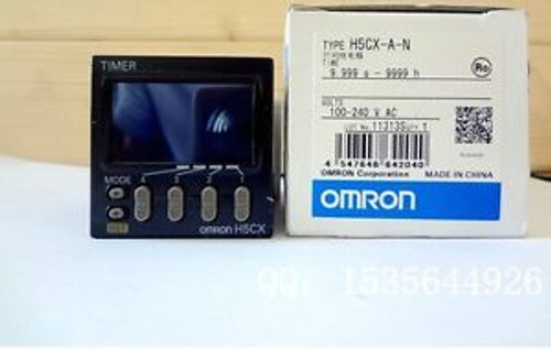 Omron Digital Timer Relay H5CX-A-N 100-240VAC NEW IN BOX