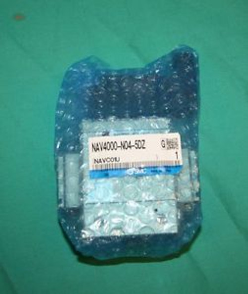 SMC, NAV4000-N04-5DZ, Pneumatic Solenoid Valve Soft Start  Air NEW