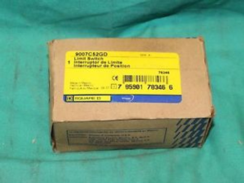Square D 9007C52GD Limit Switch 9007-C52GD NEW