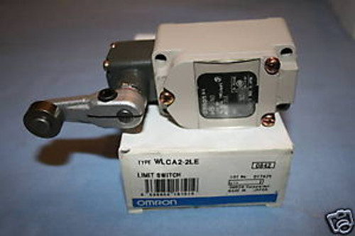 NEW Omron Roller Limit Switch WLCA2-2LE   BNew