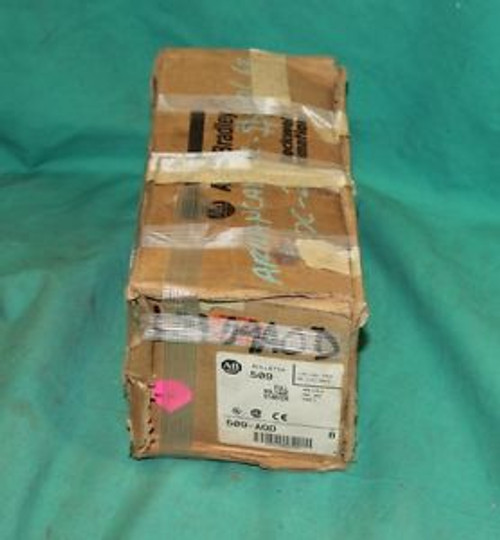 Allen Bradley 509-A0D AOD Full Voltage Starter size 0 Contactor NEW