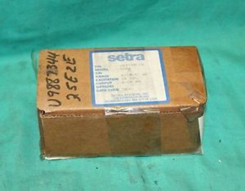 Setra C264 264120-18 Pressure Transducer +/-0.5 WC 24VDC 4-20MA 887280  NEW