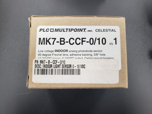 Kele Plc Multipoint Mk7-B-Ccf-0/10 Indoor Light Sensor