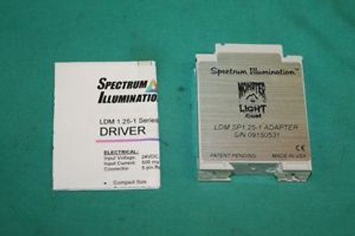 Spectrum Illumination, LDM SP1.25-1, Adapter Machine Light Controller Strobe