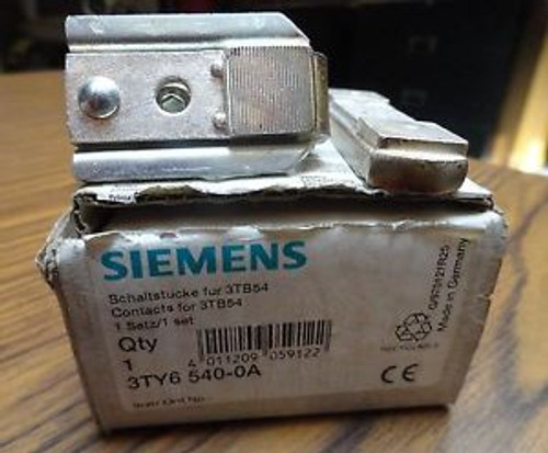 Siemens Contactor Kit for 3TB54. Model 3TY6 504-0A.