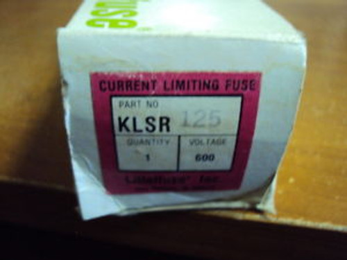 Littelfuse KLSR 125 600 VAC or less Fast-Acting Class RK-1 Current Limiting Fuse