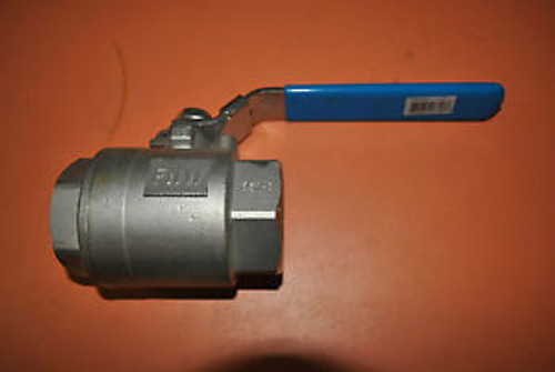 FNW VALVE FIG200 1 1/2 BALL VALVE STAINLESS STEEL FNW200J NEW