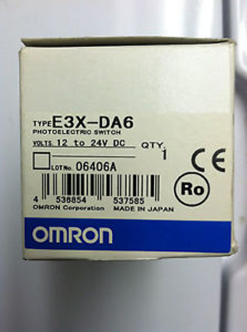 E3X-DA6 Omron Photoelectric Switch