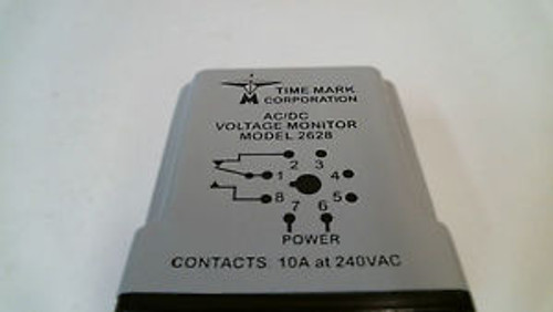 TIME MARK 98062801 AC/DC VOLTAGE MONITOR MODEL 2628