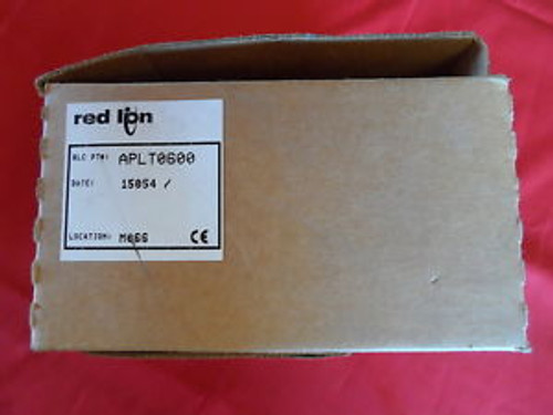 RED LION CONTROLS APLT0600 NEW IN BOX TOTALIZING COUNTER 6 DIGIT DISP.(2F3)