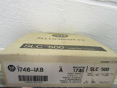 Allen Bradley 1746 IA8 Input Module SLC500 Series A