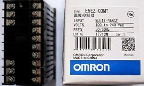NEW IN BOX Omron PLC Temperature Controller E5EZ-Q3MT 100-240VAC
