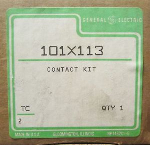 General Electric GE CR101X113 Size 3 Contact Kit 101X113