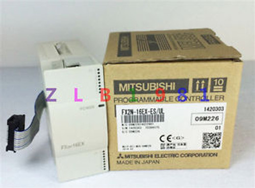 MITSUBISHI Programmable Controller FX2N-16EX-ES/UL PLC New In Box