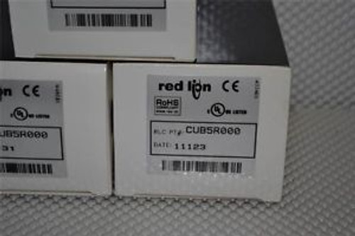 ONE NEW RED LION CUB5R000 DUAL COUNT & RATE INDICATOR