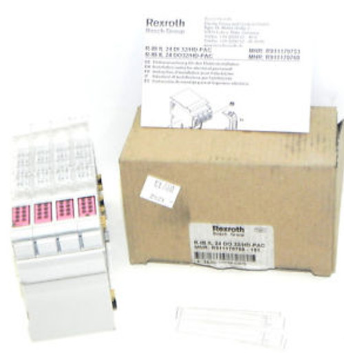 New REXROTH R-IB IL 24 CO 32/HD-PAC MNR: R911170768-101 MODULE, RIBIL24DO32HDPAC