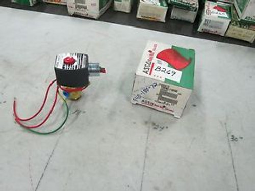 ASCO 3-Way Solenoid Valve #EF8320G174 1/4 FNPT 120V 17.1 Watts Haz Loc (New)