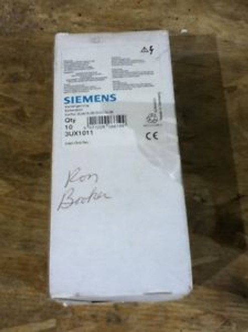 NEW BOX OF 10 SIEMENS EXTENSIONS 3UX1011