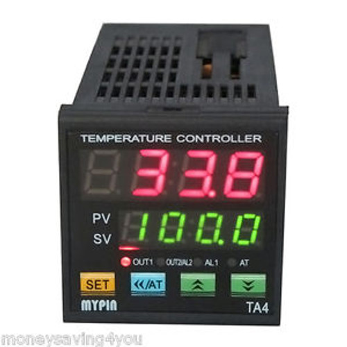 TA4-SNR Universal Digital PID Temperature Controller SSR Control 7 Alarm output