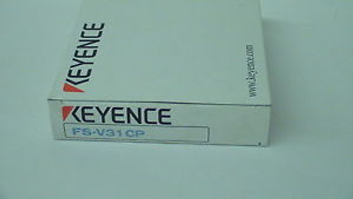 NEW KEYENCE FS-V31CP PHOTOELECTRIC AMPLIFIER FIBER OPTIC 12-24VDC 100MA