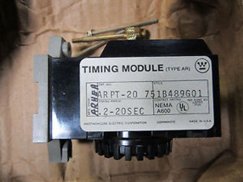 Westinghouse ARPT-20 Timing Module .2 - 20 Seconds Style 751B489G01 NEW in Box