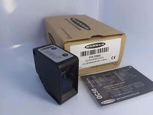 BANNER ENGINEERING QC50A3N6XDWQ Color sensor 10-30VDC 3 NPN outputs BANNER ENGINEERING QC50A3N6XDWQ Color sensor 10-30VDC 3 NPN outputs