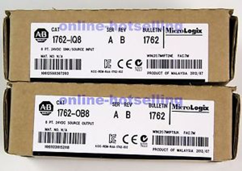 New in box AB ALLEN BRADLEY 1762-IQ8 MicroLogix 8 Point Digital Input Module