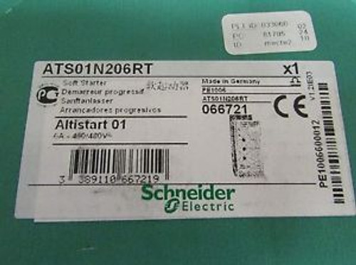 GROUPE SCHNEIDER ATS01N206RT PE10006 Altistart 01 6 AMP 480 V Soft Starter