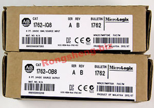 1PC New Allen-Bradley AB 1762-IQ8 MicroLogix 8 Point Digital Input Module