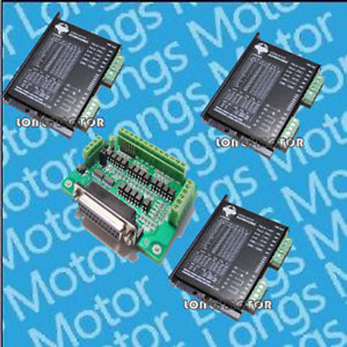 3 Axis Stepper motor driver peak 4.2A 128 micsteps  CNC