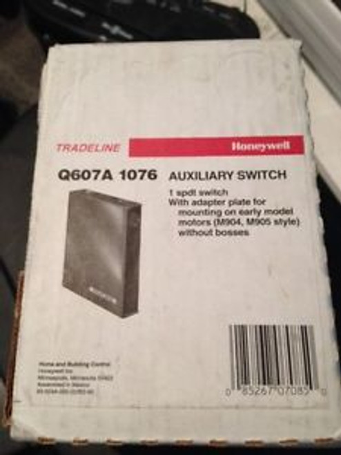 Honeywell Q607 A 1076 Auxiliary Switch
