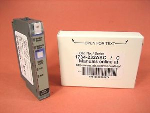 Allen Bradley  -  1734-232ASC  -  Interface Module Ser.C   (NEW)