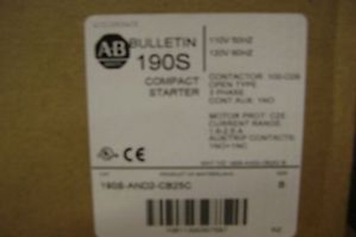 190S-AND2-CB25C  COMPACT STARTER 190S 190S-AND2-CB25C  COMPACT STARTER 190S