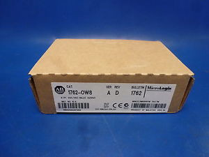 New Sealed Allen Bradley 1762-OW8 /A REV D 1762OW8 OUTPUT MODULE MFG:2014
