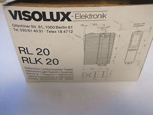 NEW VISOLUX RL20-8 SCANNER  RL 20-8