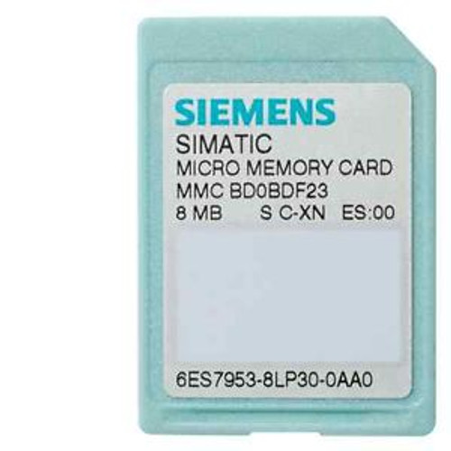Siemens MEMORY CARD 128K  6ES7 953-8LG30-0AA0 New (6ES79538LG300AA0)