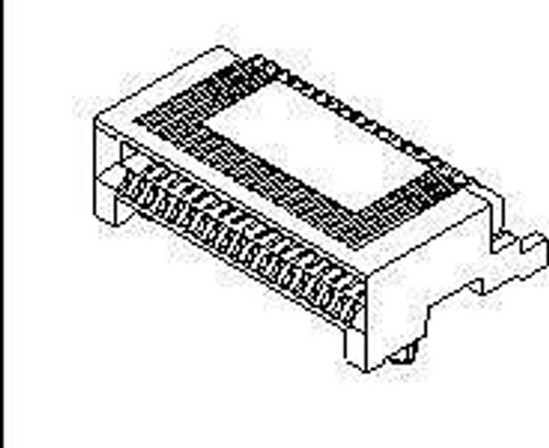 High Speed / Modular Connectors 38CKT SMT R/A RECEPT 15AU (50 pieces)