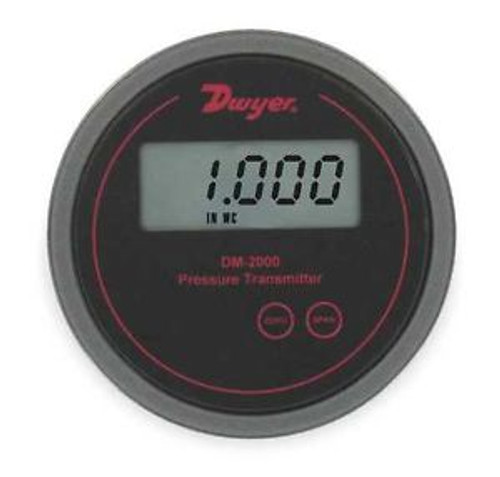 DWYER INSTRUMENTS DM-2013 Pressure Transmitter, 0.5 - 0 - 0.5 In WC