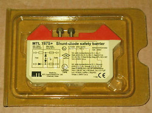 New Cooper / Crouse-Hinds  MTL787S+ Shunt-Diode Safety Barrier