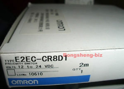 ONE OMRON E2EC-CR8D1 2M NEW IN BOX