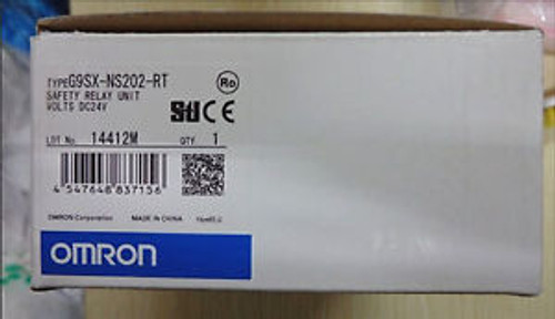 NEW IN BOX Omron  PLC safety relay G9SX-NS202-RT