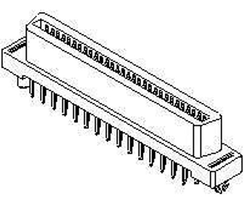 Board to Board & Mezzanine Connectors .050 EBBI RECEPT. (50 pieces)