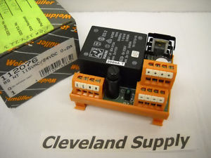 WEIDMULLER 112076 RS NT TRANSFORMER 115VAC/24VDC  NOS CONDITION